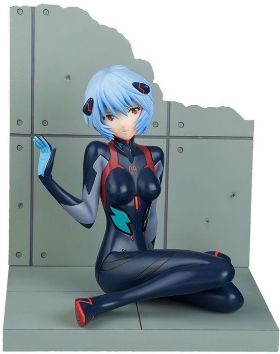 Bellfine Evangelion 4.0 Final PVC Statue 1/7 Tentative Name Rei Ayanami Plugsuit Ver. New Movie Edition 10 cm Beeld