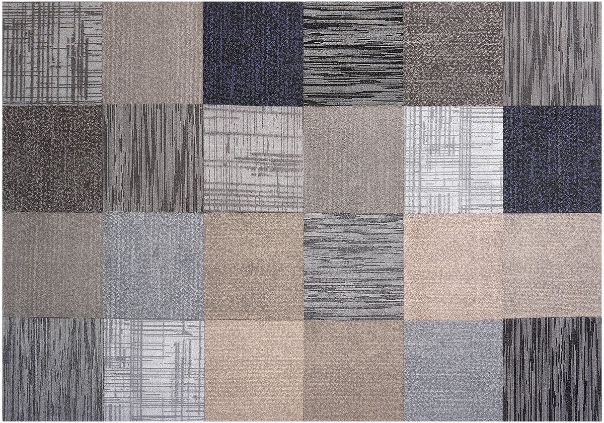 VEVOR Tapijttegels 609,6 X 609,6 X 6 Mm, 24-Pack, Zelfklevende Tapijtbedekking 9 M², Tapij