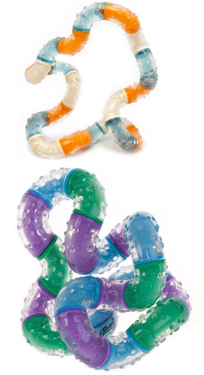 Tangle Relax + Therapy - COMBO 2-Pack - Fidget Toy voor kinderen en volwassenen - Fidget Toy voor school - Cadeau voor tieners en volwassenen