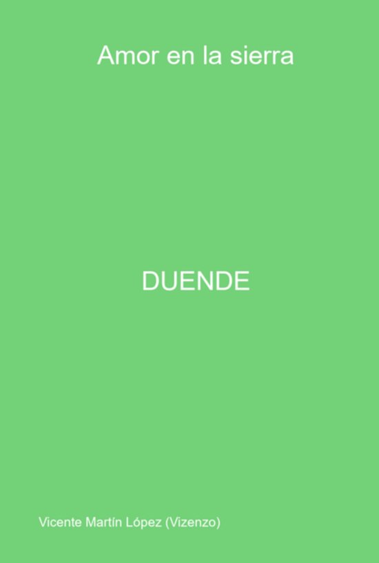 Duende - cover