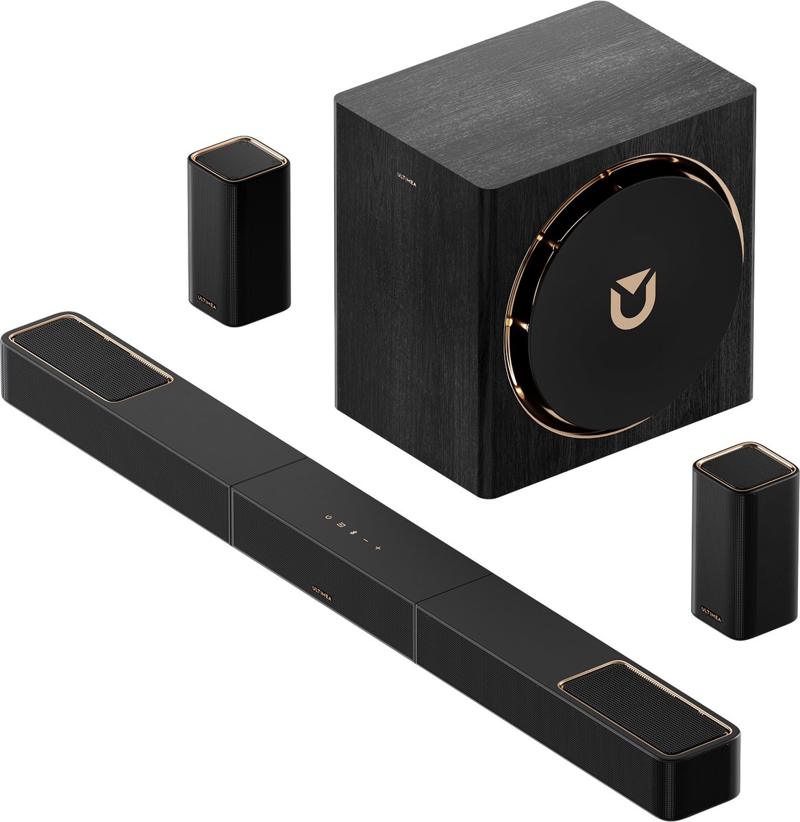ULTIMEA - 7.1.4 draadloos surround sound systeem - met 8" - ULTIMEA - €599,00