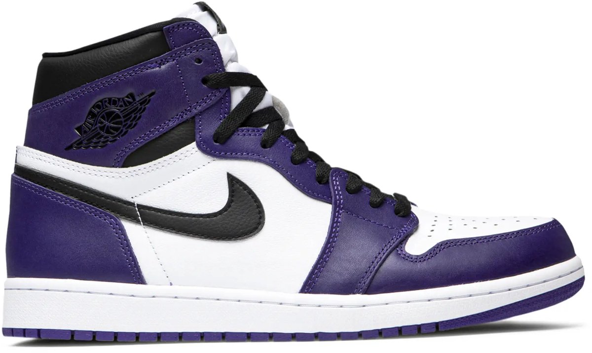 Jordan 1 Retro High Court Zwart