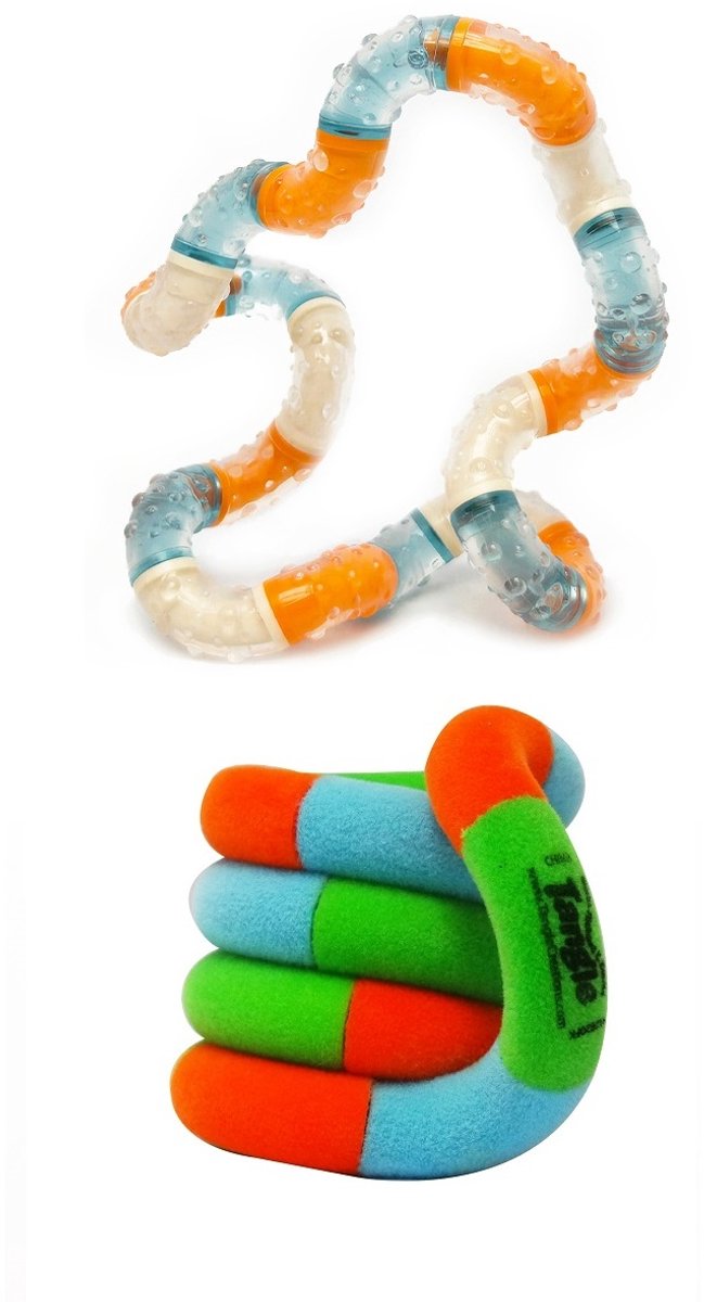 Tangle Relax Therapy + Fuzzies Junior - COMBO 2-Pack - Fidget