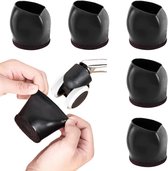 4 Stks Stoel Wiel Stopper Meubelonderzetters Wielen Stoppers Geen Lift Meubels Wiel Stoppers Plastic Antislip Meubels Caster Pads voor Stoel Sofa Apparaten (M