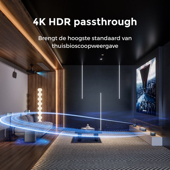 ULTIMEA - 7.1 Soundbar met Dolby Atmos - Home Theater Surround System - Surround Sound System voor TV met draadloze subwoofer - Poseidon D80 Boom van Ultimea — afbeelding 3