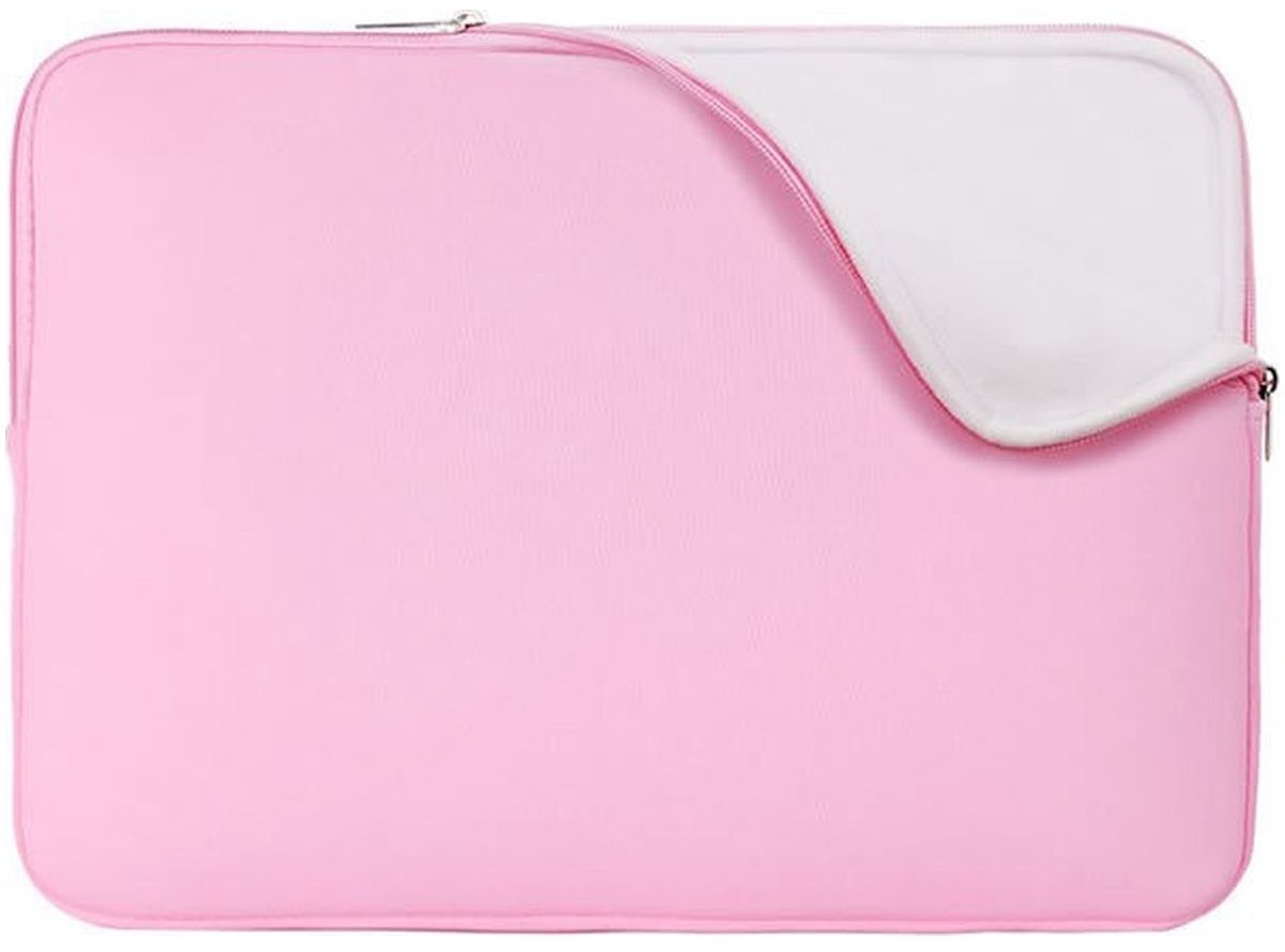 Mobigear Laptophoes geschikt voor Laptop | Mobigear Basics Sleeve 14 inch Laptop hoes - Roze