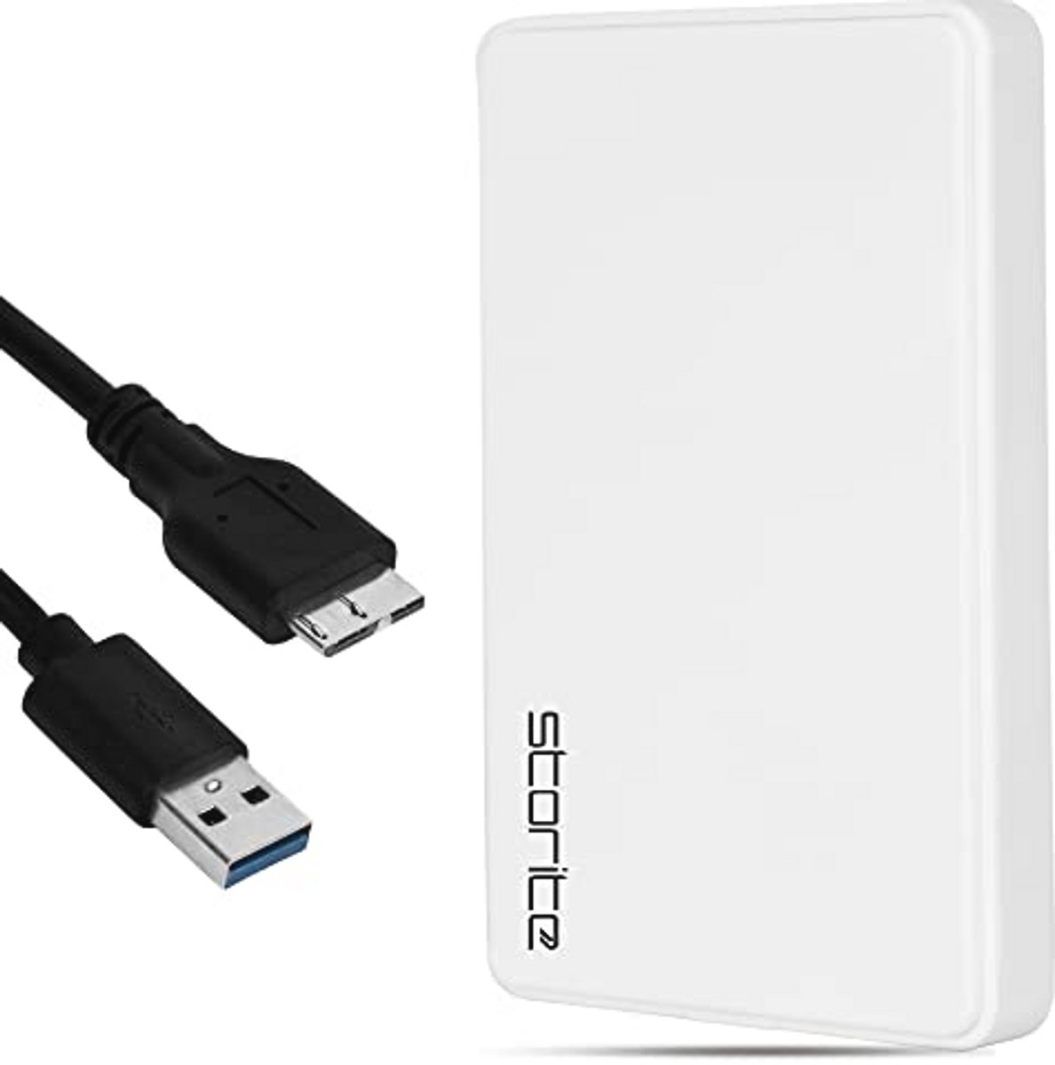 Externe harde schijf 200 GB - Draagbare opslag voor Mac, laptop, pc, en gameconsoles