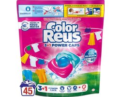 Color Reus 3+1 Power Caps - Wascapsules - 45 Wasbeurten