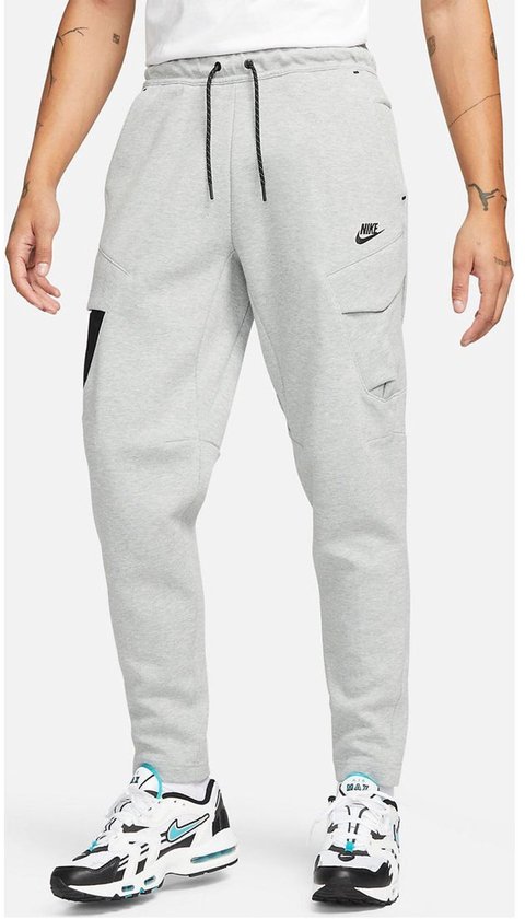 Pantalon d'entraînement Tech Nike - Homme - Grijs - Polaire - XS