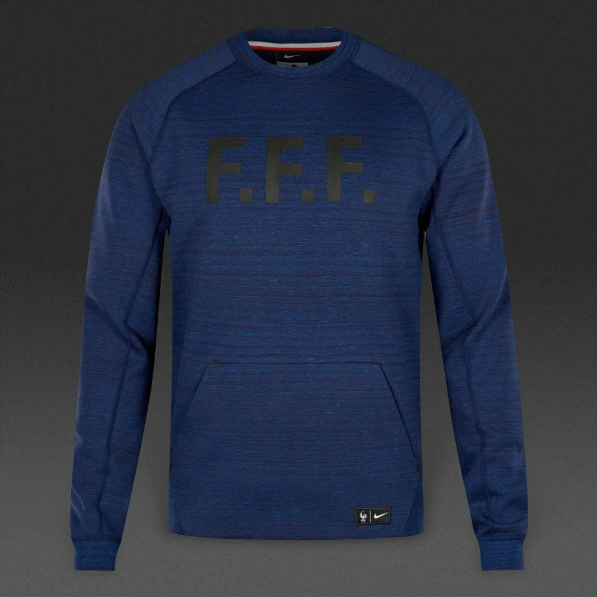 Nike France Football Federation Longsleeve Blauw