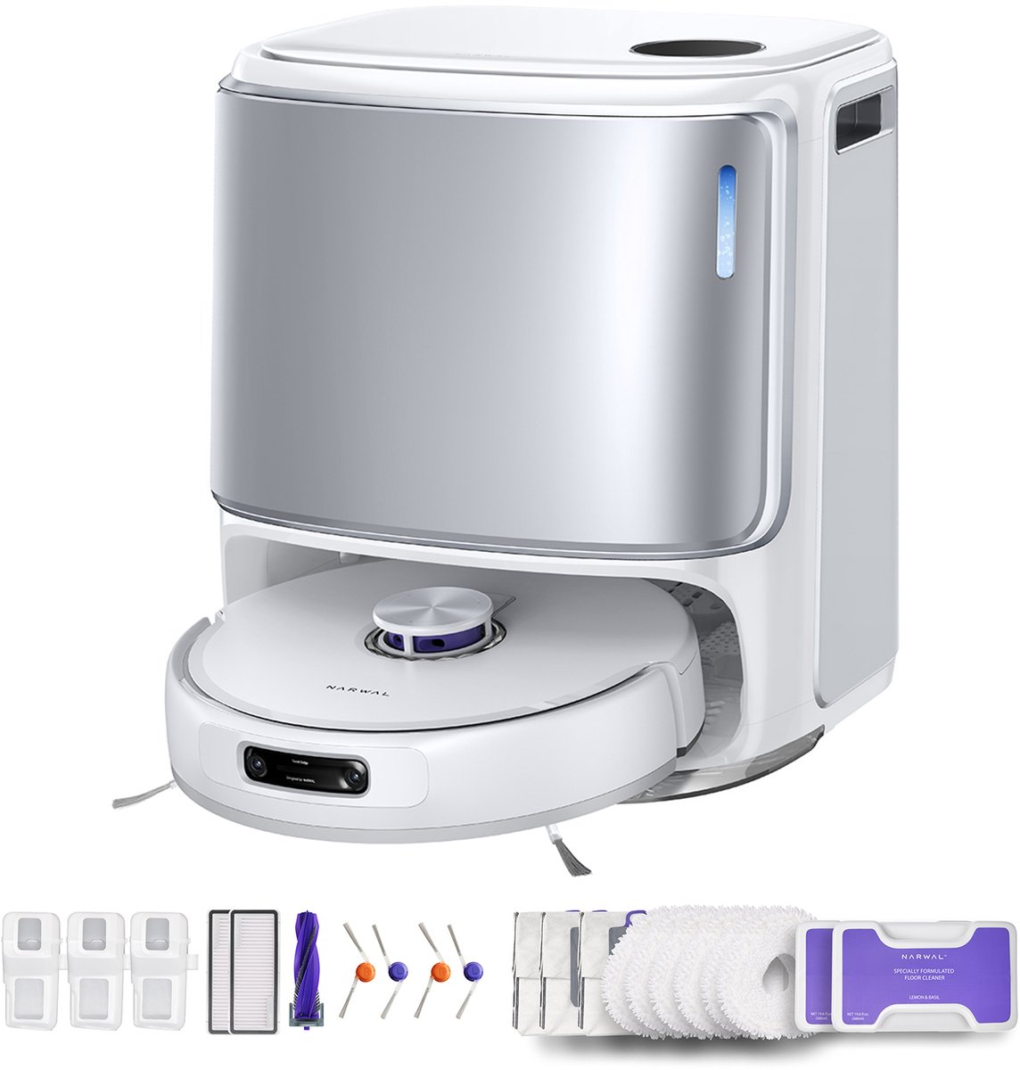 Narwal Freo Z10 Ultra + 1 x cycloonborstel zonder klitten, 6 - Narwal - €899,00