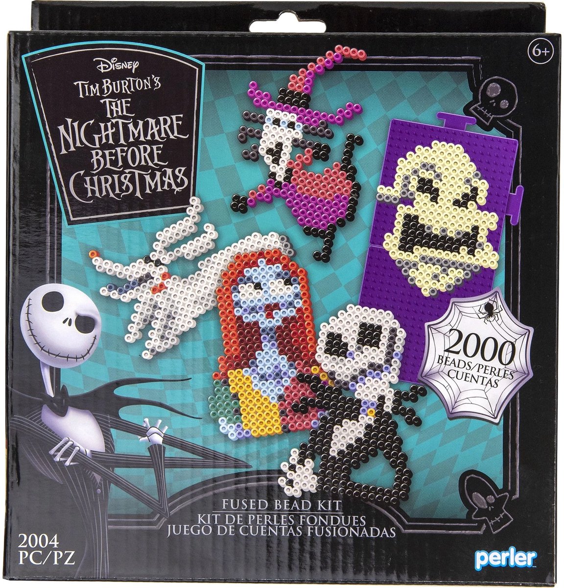 Perler - Strijkkralenset - Disney De nachtmerrie voor Kerstmis - 80-56968