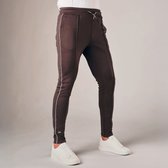 Muscle Up® - Pantalon d'entraînement pour homme - Pantalon de sport long pour homme - Pantalon de fitness avec poches - Pantalon de jogging pour homme à jambes droites - Grijs S