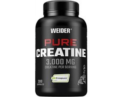 Weider Pure Creatine Capsules (200) Unflavoured - Creatine - Creapure