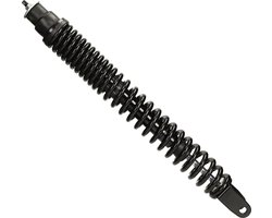 Schokbreker voor Vespa Primavera, Sprint 445mm zwart