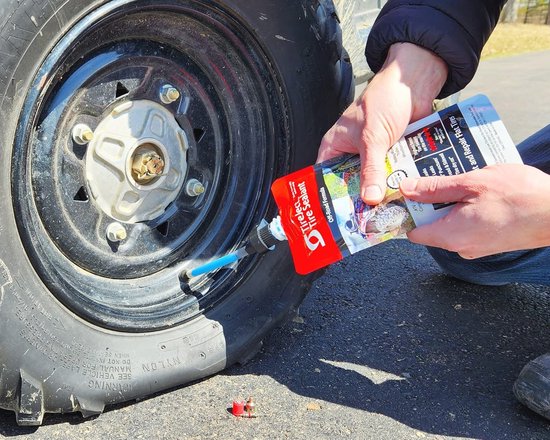 Afdichtingsset voor Off-Road Banden - 5-in-1 Oplossing voor Platte Banden (250 ml) — afbeelding 4