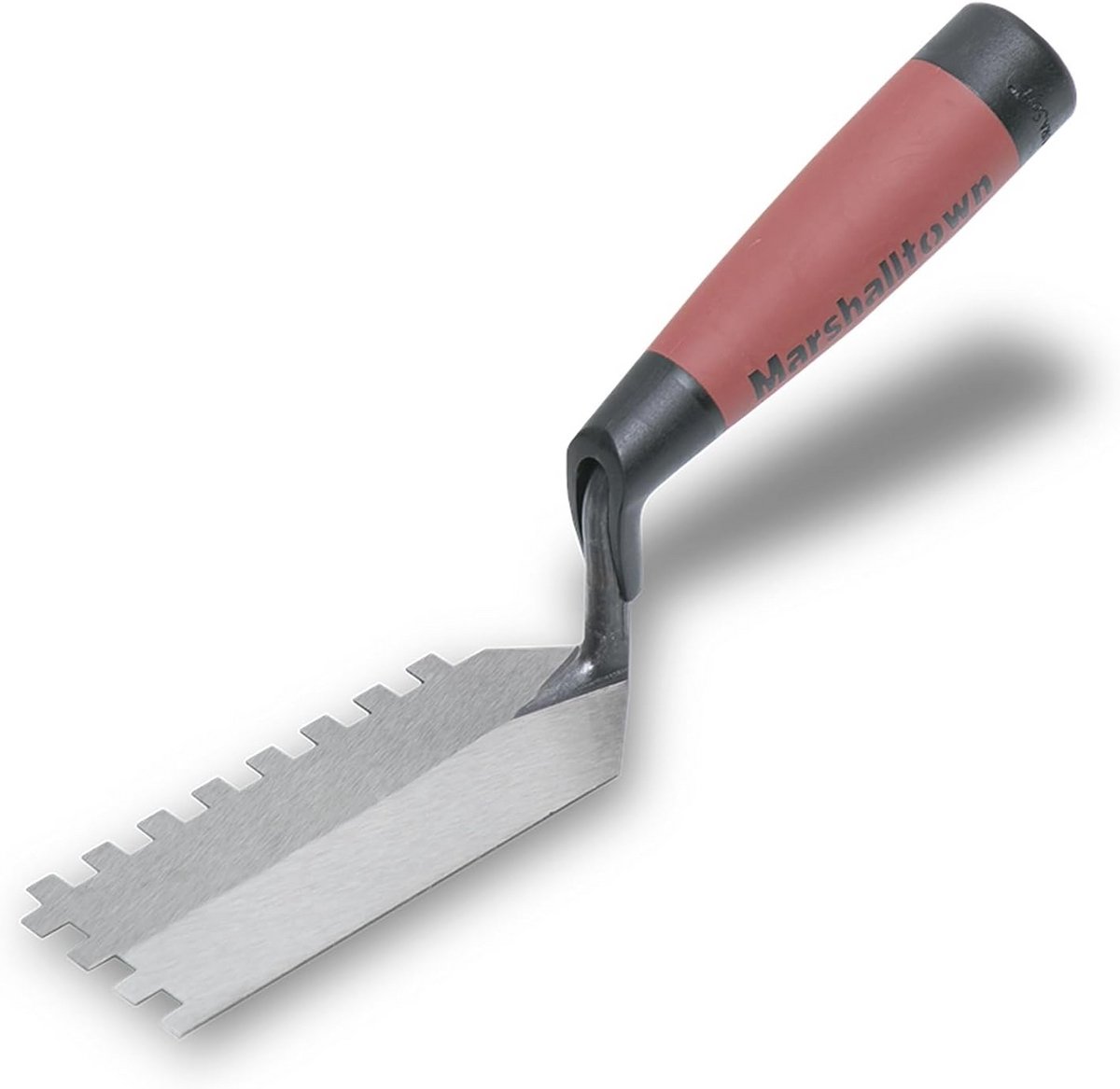 Vierkante getande velgtroffel met Durasoft handvat - smalle afmetingen voor precisiewerk
