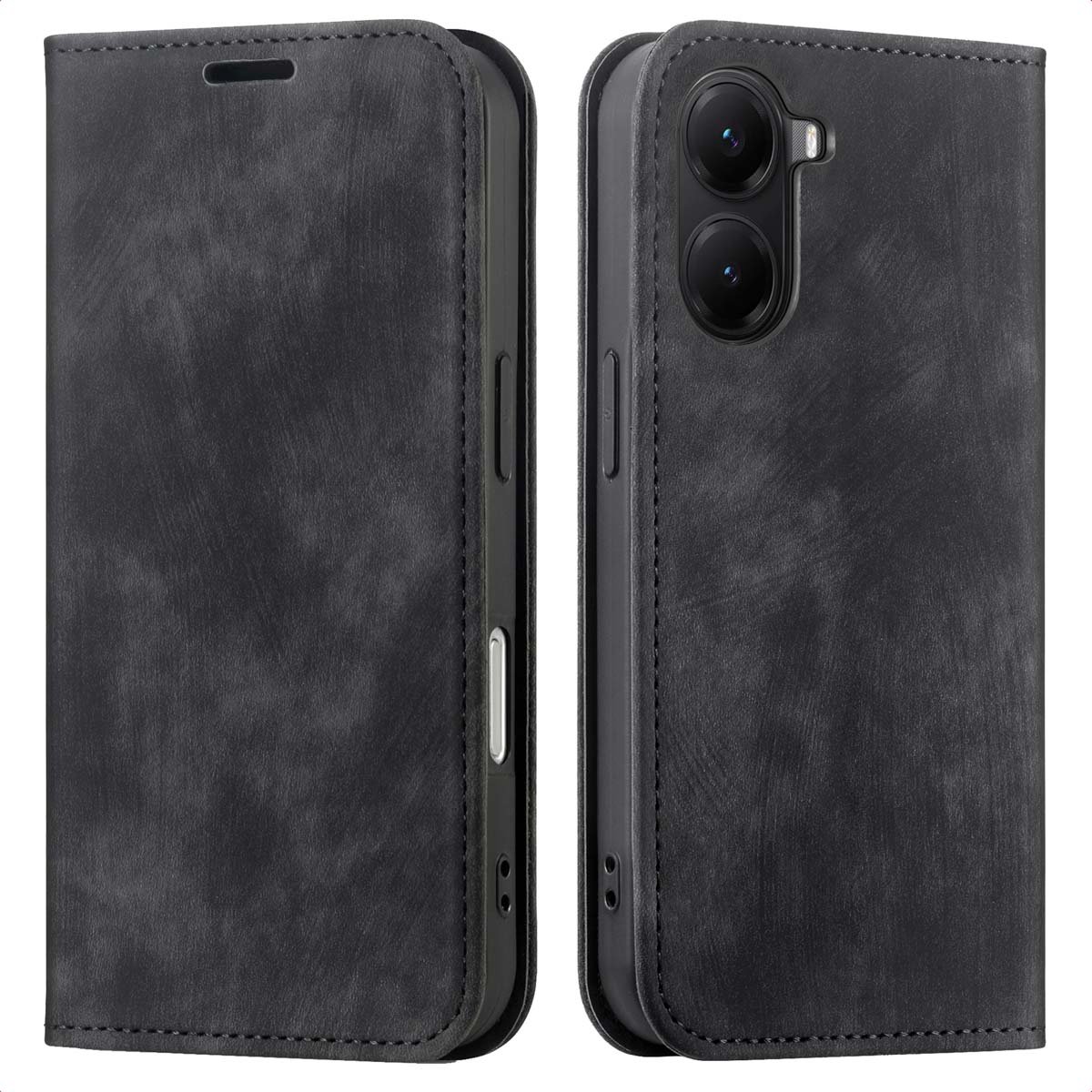 imoshion Hoesje - Geschikt voor Xiaomi Poco X7 Pro - Slim Bookcase - Zwart