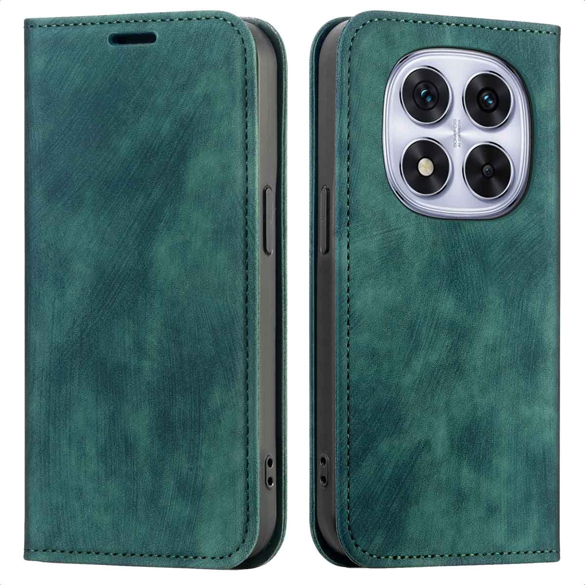imoshion Hoesje - Geschikt voor Xiaomi Redmi Note 14 Pro 5G - Slim Bookcase - Groen