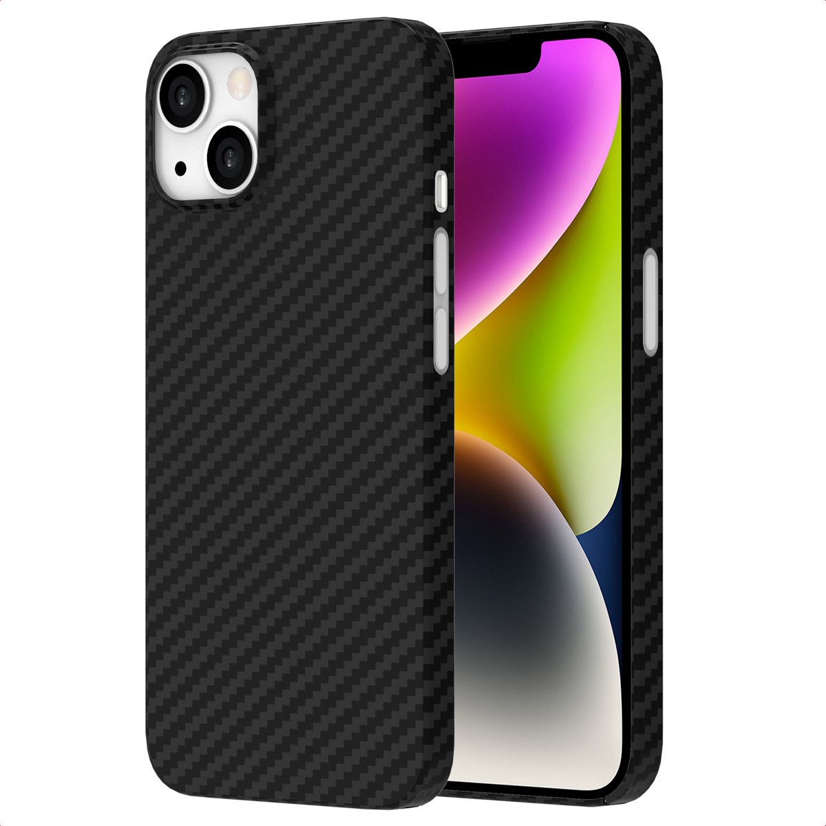 Accezz Hoesje - Geschikt voor Apple iPhone 14 - backcover - Zwart