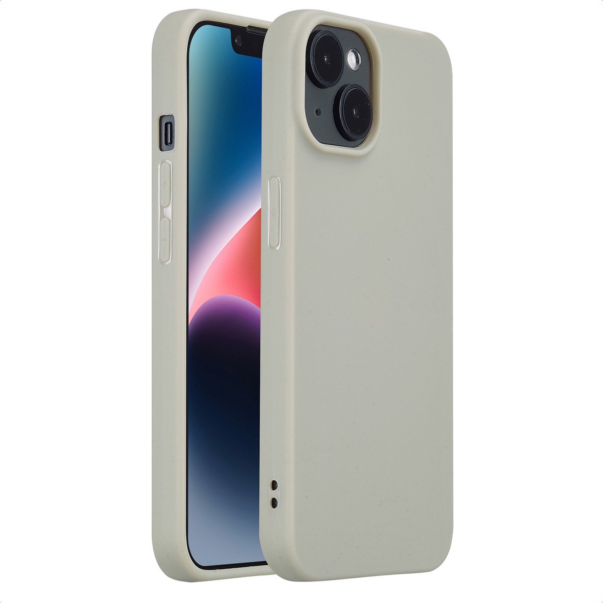 imoshion Hoesje - Geschikt voor Apple iPhone 14 - Color Backcover - Grijs