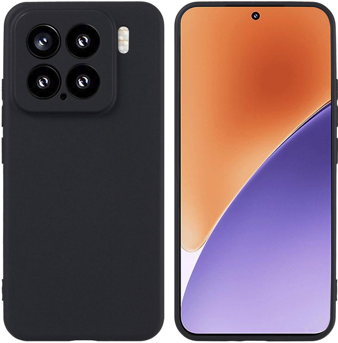 imoshion Hoesje - Geschikt voor Xiaomi 15 - Color Backcover - Zwart