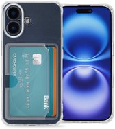 imoshion Hoesje met Pasjeshouder - Geschikt voor Apple iPhone 16 - Transparant