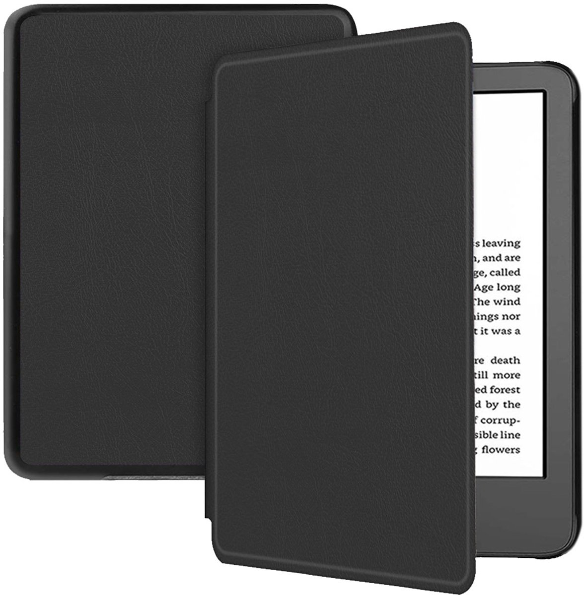 Ereader Hoes - Geschikt voor Amazon Kindle (2022) 11th gen/Amazon Kindle (2024) - Zwart