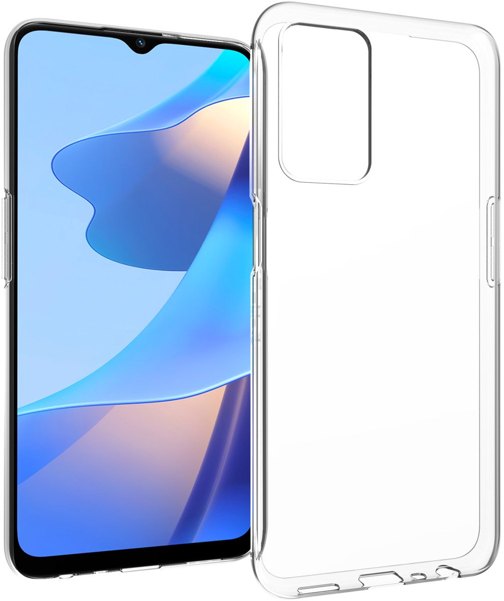 Accezz Hoesje - Geschikt voor Oppo A16s / Oppo A54s / Oppo A16 - Clear Backcover - Transparant