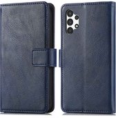 Coque Samsung Galaxy A13 (4G) iMoshion Luxe Booktype - Bleu Foncé