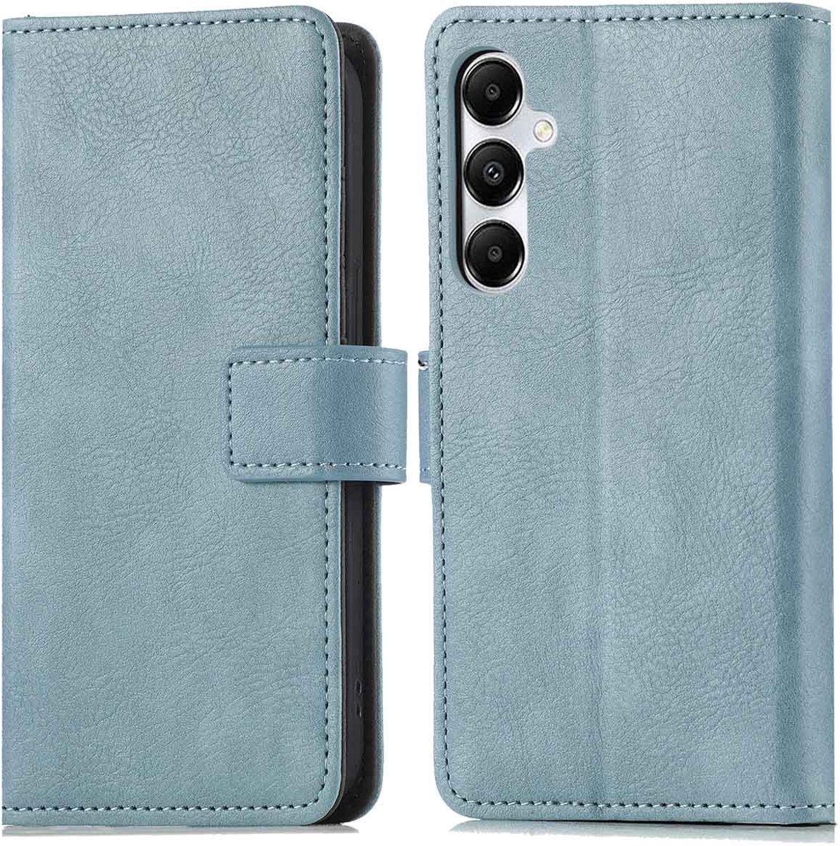 imoshion Hoesje - Geschikt voor Samsung Galaxy A35 - Luxe Bookcase - Lichtblauw