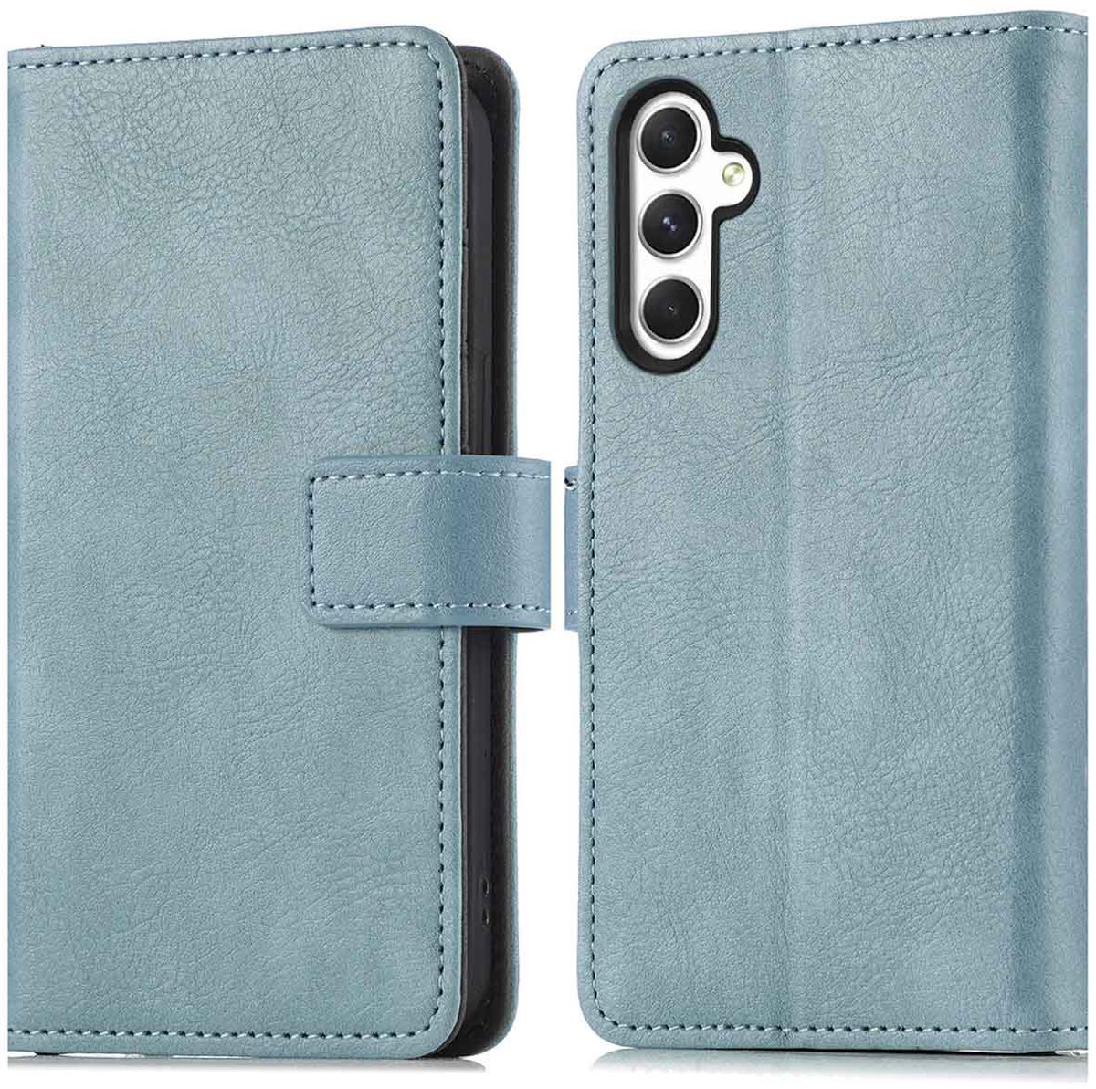 imoshion Hoesje - Geschikt voor Samsung Galaxy A25 (5G) - Luxe Bookcase - Lichtblauw