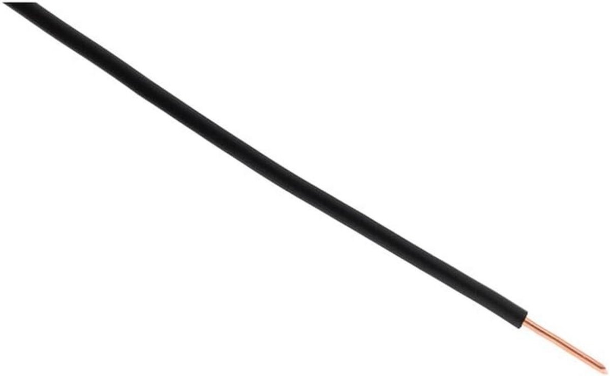 H07V-U Elektrische Stroomkabel 2.5mm² - Geel Groen - 10m voor Binneninstallatie