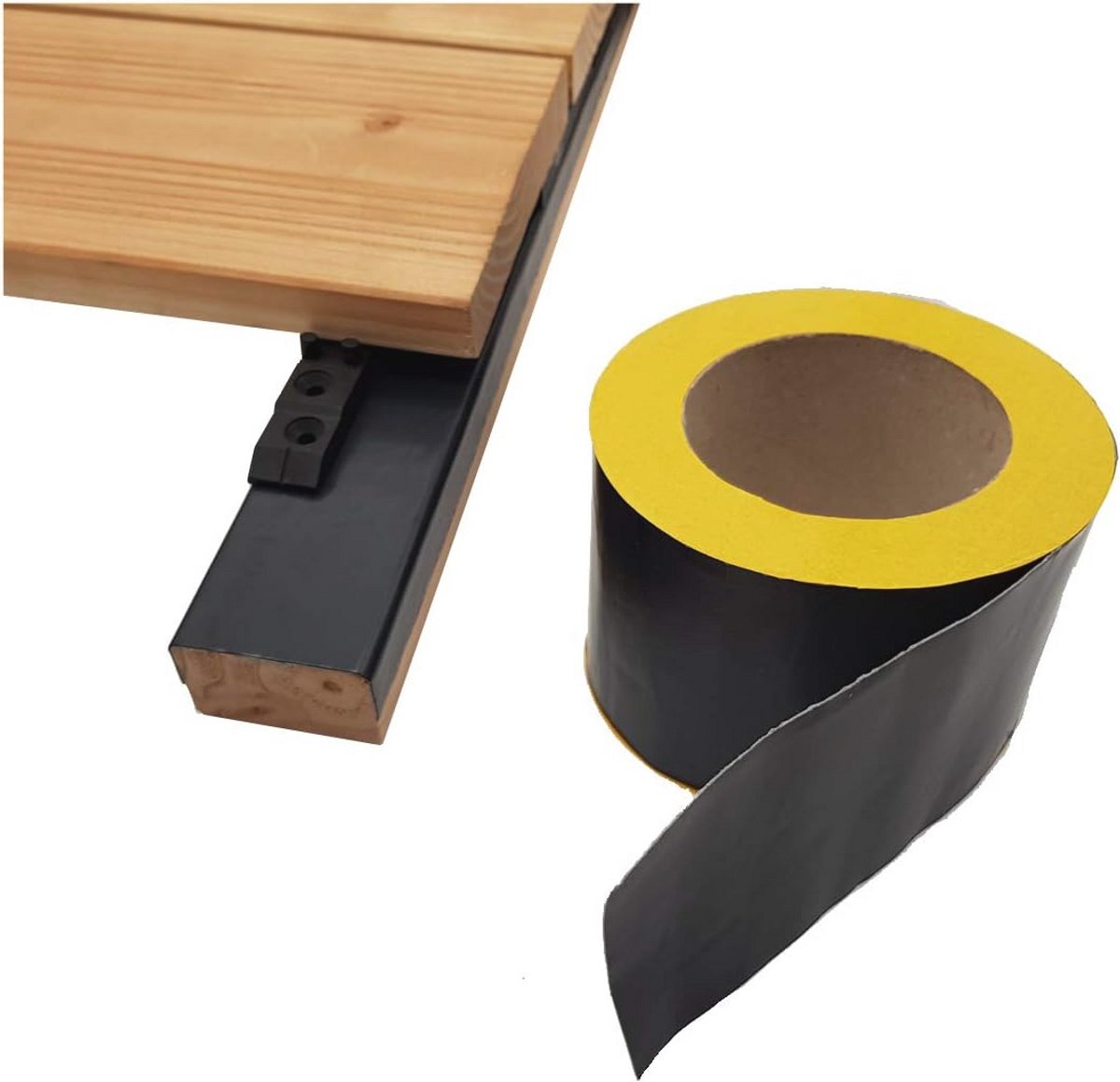 Terraspads 10000 x 50 x 6 mm - Antislip, Weerbestendig en Waterdicht voor Terrasbouw