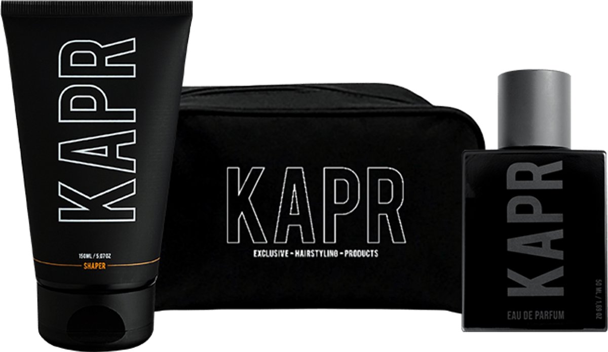 The Exclusive Hairstyle Deal KAPR Shaper 150 ml en parfum 50 ml incl gratis toilettas