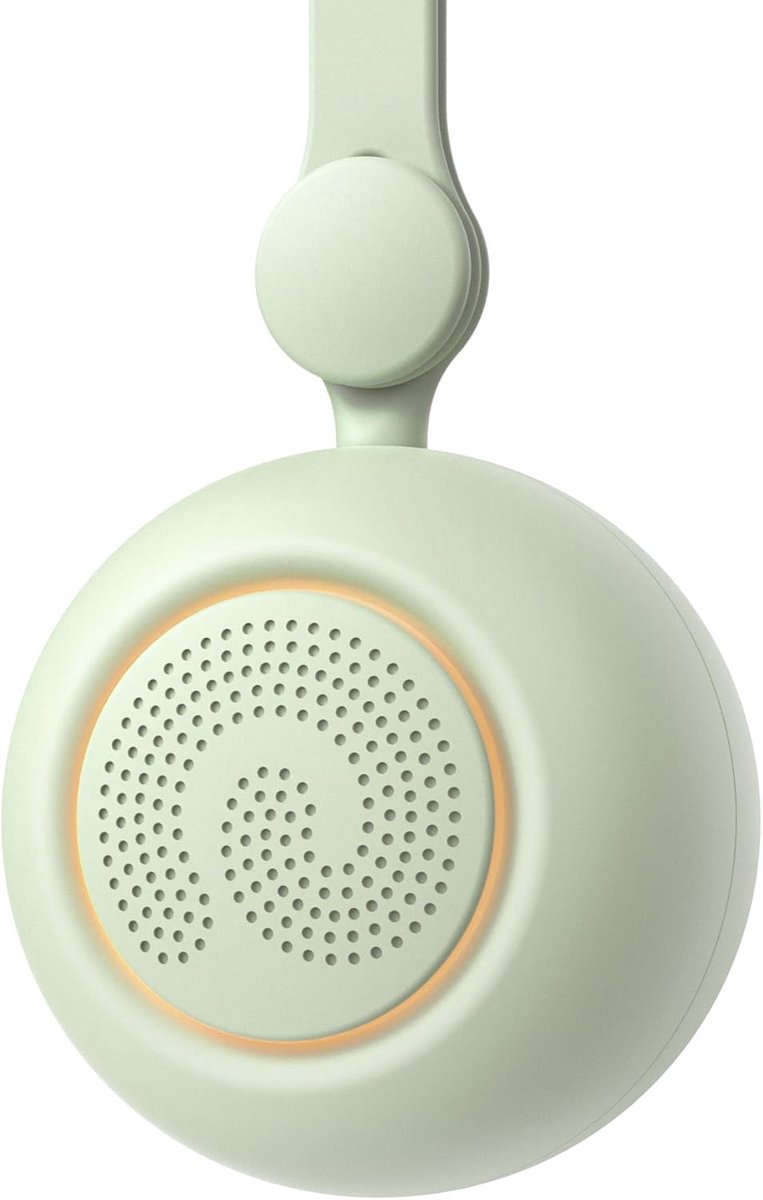 Draagbare Slaaphulp voor Baby's - White Noise Machine met 19 Geluiden en Nachtlampje
