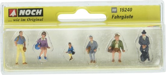 H0 Modelspoor Figuren Set: Spoormedewerkers