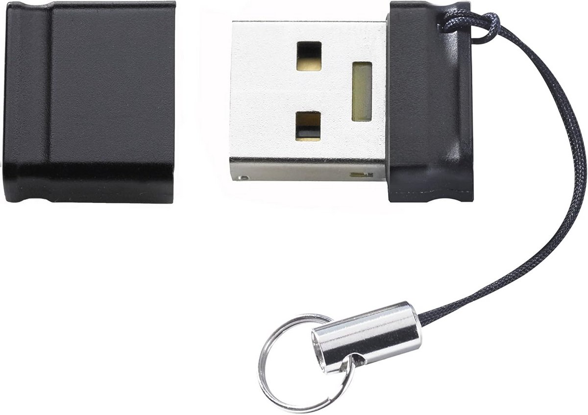 Intenso USB-geheugenstick Slim Line 128 GB USB 3.0, zwart