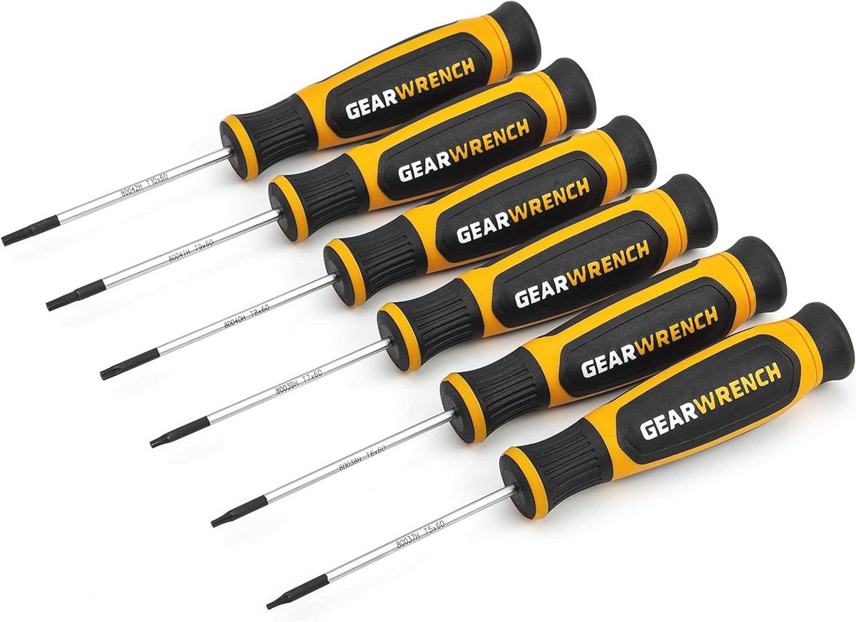 Mini Torx Schroevendraaier Set - 6 Stuks