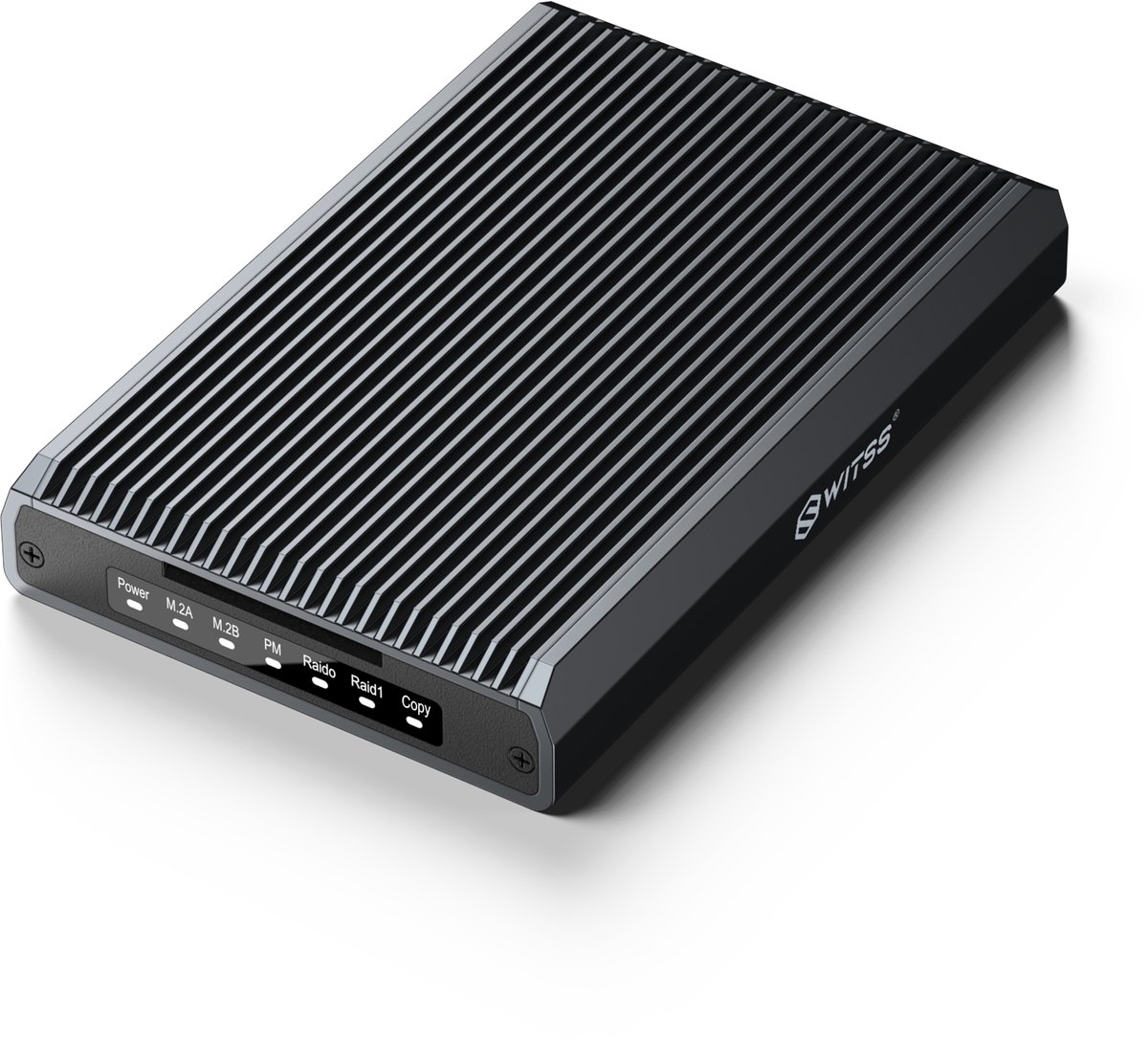 Switss® - RAID Dual-Bay M.2 SSD Behuizing - USB-C 20 Gbps - NVMe & SATA