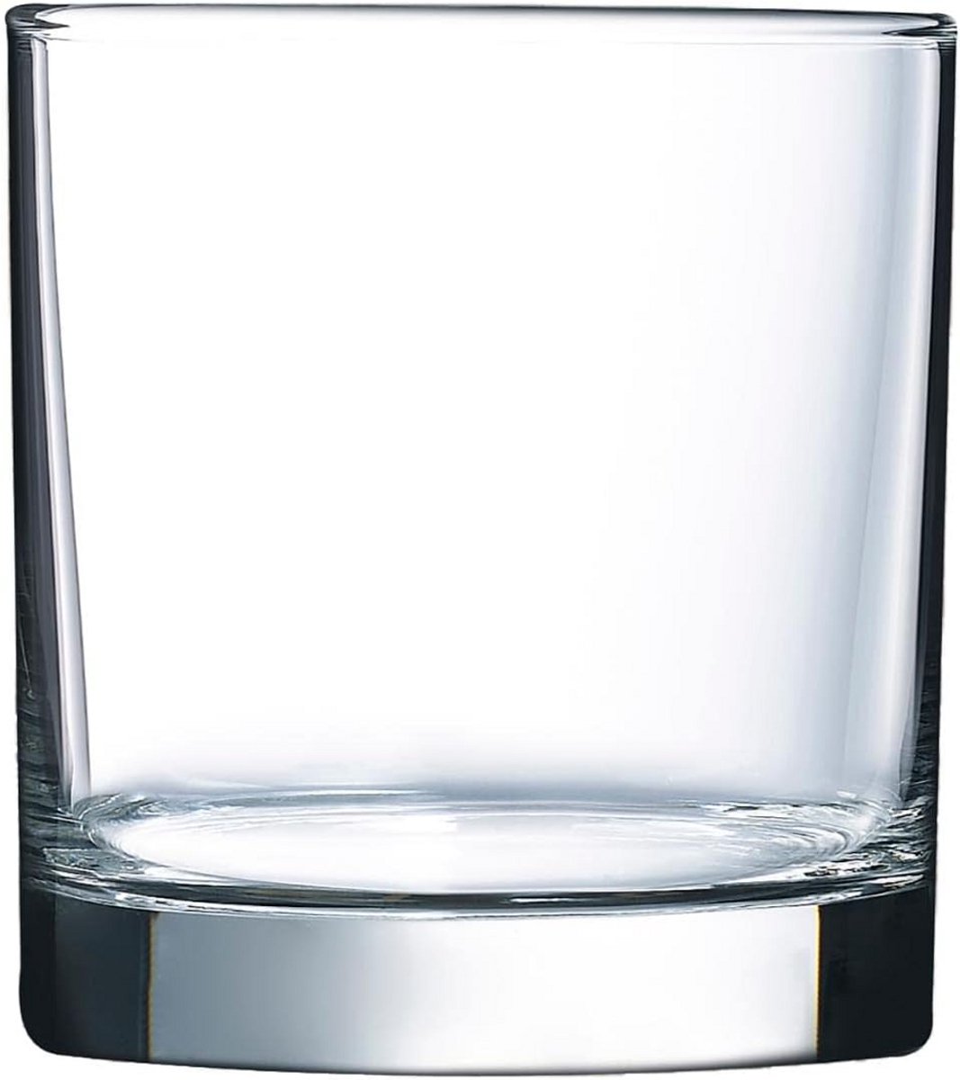 Transparante whiskyglazen set van 6 - 380 ml