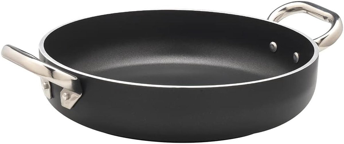 Aluminium inductie omeletpan 28 cm - Professioneel Kookgerei