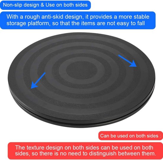 RMENOOR Rotary Platter for Cakes Universal Round 360 Degree Rotating ...