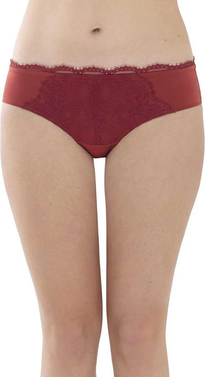 Dames hipster onderbroek met kanten afwerking