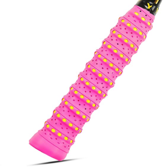 Overgrip - Grip - Griptape - Padel - Overgrip tennis - Overgrip padel - Racketaccessoires - Roze - Premium V2 Overgrip - Grip - Griptape - Padel - Overgrip tennis - Overgrip padel - Racketaccessoires - Roze - Premium V2