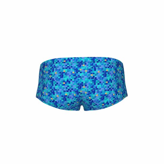 Short de bain taille basse Arena M Pooltiles Blue Multi