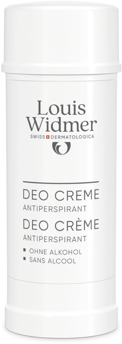 Louis Widmer Deo Crème Antiperspirant Geparfumeerd