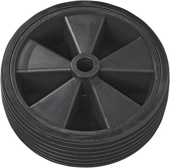 Reservewiel Steunwiel met Kunststof Velg en Massief Rubber Banden 220 x 70 mm van Merkloos	 — afbeelding 5