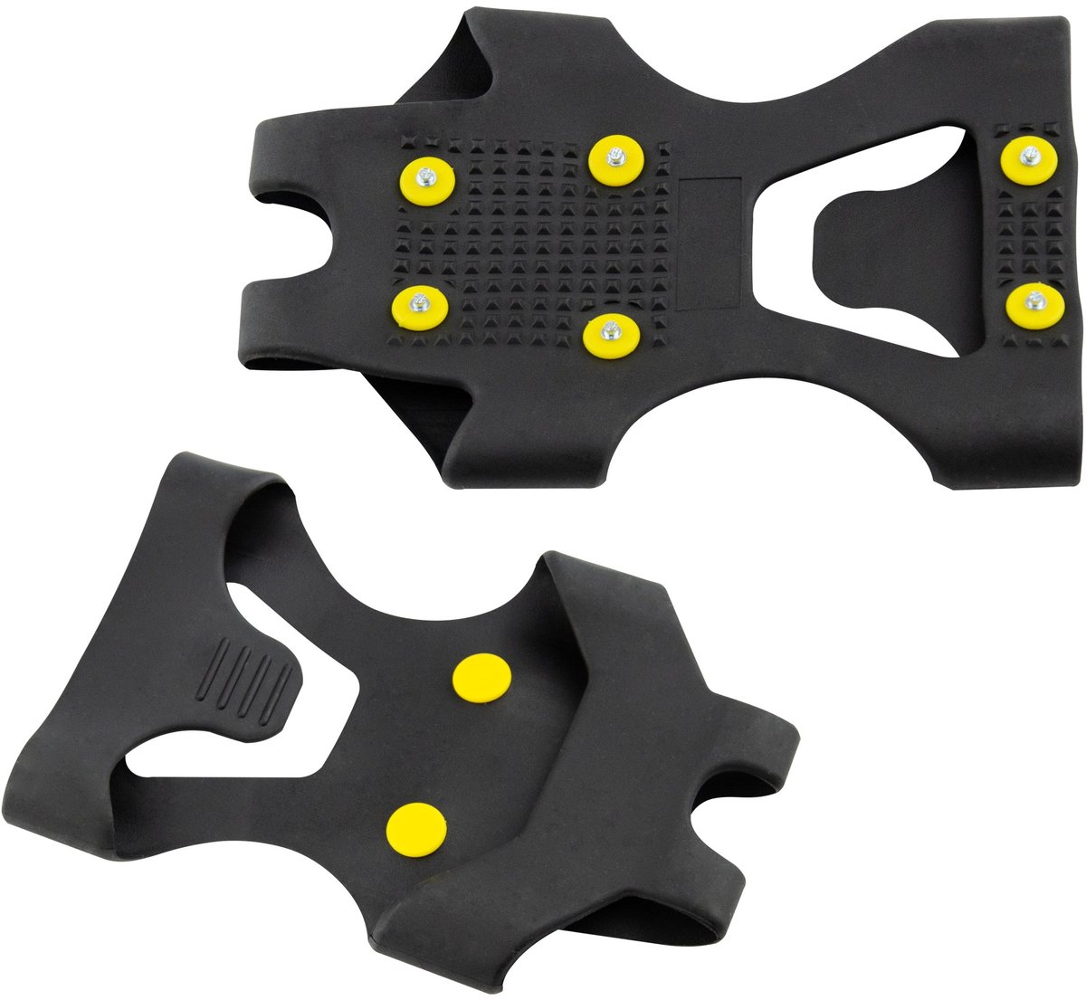 Sundo Antislipspikes voor schoenen - Maat 36-41, roestvrijstalen punten met hielstrap - Zwart