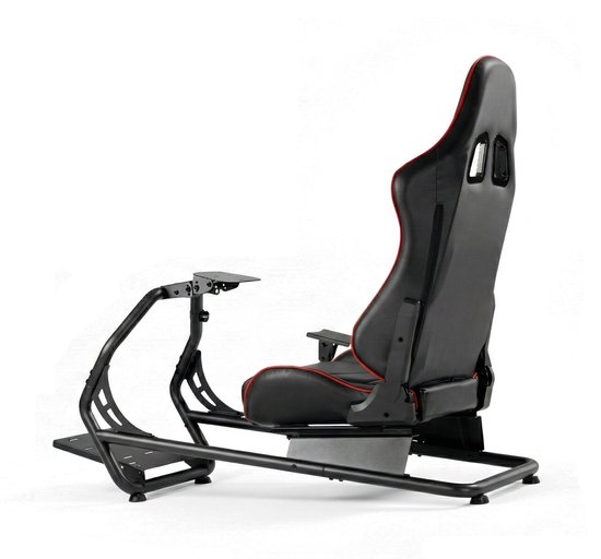 VDD Gaming - Racestoel - Race simulator - Sim Racing Cockpit - Racestoelen - Racing seat - Cockpit - Racing cockpit - Race simulator compleet - Race sim stoel - Cockpit Simulator - Volledig Verstelbaar - ZONDER monitor Bevestiging - Incl. Race stoel van Merkloos — afbeelding 3